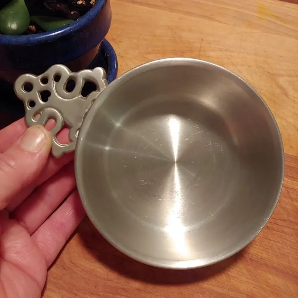 Pewter Baby Dish